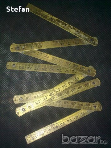 Стар месингов метър