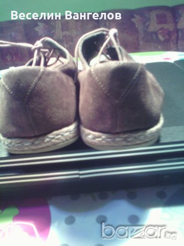 Спортни велурени обувки №43 ст. 27см., снимка 6 - Спортно елегантни обувки - 20943132