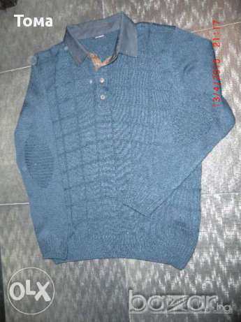 Пуловер Waiikiki синьо с кафяво, снимка 2 - Пуловери - 13488052