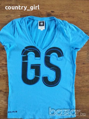 g-star lidia - страхотна дамска тениска, снимка 4 - Тениски - 21194139