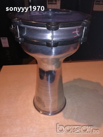 НОВА алуминиева-Music syria-made in syria-тарамбука-40х25см, снимка 9 - Ударни инструменти - 21196376