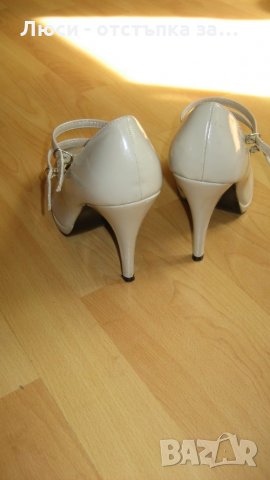 обувки лачени, снимка 4 - Дамски елегантни обувки - 25196565