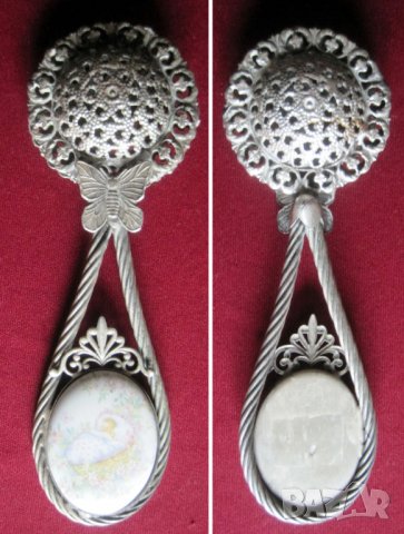 Сребърна дрънкалка за бебе, сребро, 19 век.