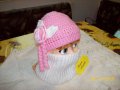 Плетени детски шапки и шалове, снимка 4