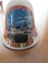  Порцеланова камбанка-5 см-сувенир от Улан Уде-Русия, снимка 1 - Други ценни предмети - 21135265