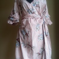 NLY Trend рокля размер 36 С М с интересен ръкав, снимка 1 - Рокли - 26102100