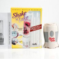 Блендер - Бутилка Shake & Take за шейкове натурални сокове и др., снимка 3 - Други стоки за дома - 10040813