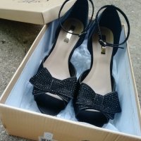 Чисто нови обувки с панделка  , снимка 5 - Дамски обувки на ток - 21969335