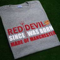 New! Уникална фенска тениска на Манчестър Юнайтед / Manchester United! Поръчай модел По Твой дизайн!, снимка 3 - Тениски - 12726837