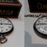 Джобен часовник Омега арт деко, снимка 5 - Джобни - 24544309
