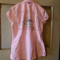 Дам.риза-"GAASTRA"-/памук/,цвят-праскова. Закупена от Италия., снимка 2 - Ризи - 22994473