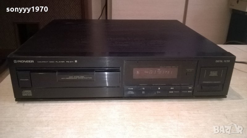 pioneer pd-z71 cd player-made in japan-внос швеицария, снимка 1