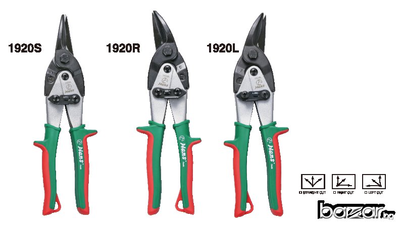 Ножици за ламарина 250мм.права, снимка 1