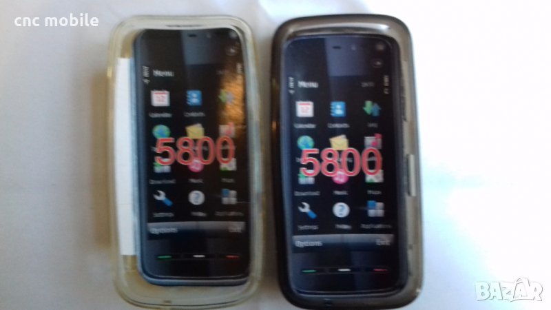 Nokia 5800 Xpressmusic калъф - силиконов гръб - case , снимка 1