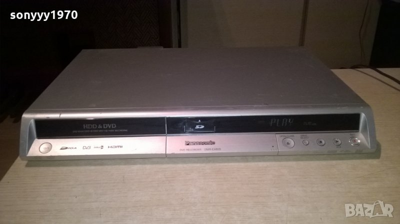 panasonic dmr-ex80s hdd/dvd hdmi-recorder-внос швеицария, снимка 1