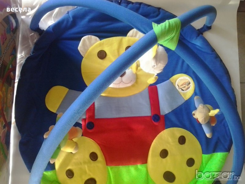 Активна гимнастика за  бебета килимче за бебе с дрънкалки, снимка 1