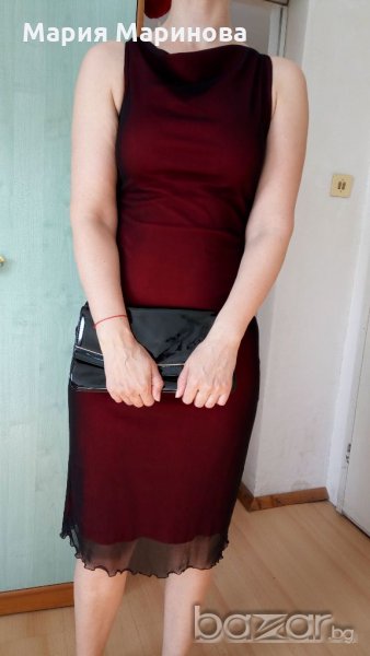 Черно-червена рокля, снимка 1