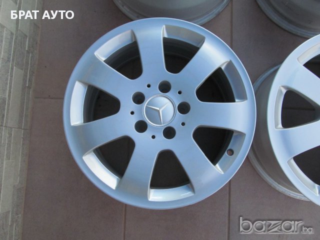 ОРИГИНАЛНИ АЛУМИНИЕВИ ДЖАНТИ 16'' ЗА МЕРЦЕДЕС Е 211/C 203/C 204, снимка 5 - Гуми и джанти - 10891977