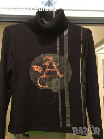 Блуза-поло ARMANI, снимка 1 - Блузи с дълъг ръкав и пуловери - 23766948