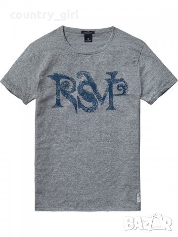 scotch and soda - страхотна мъжка тениска, снимка 4 - Тениски - 25256794