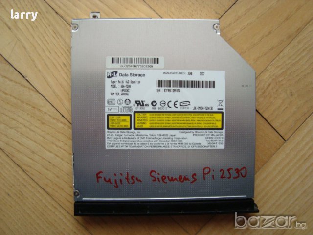 Fujitsu-siemens Amilo Pi2530 лаптоп на части, снимка 7 - Части за лаптопи - 9820570