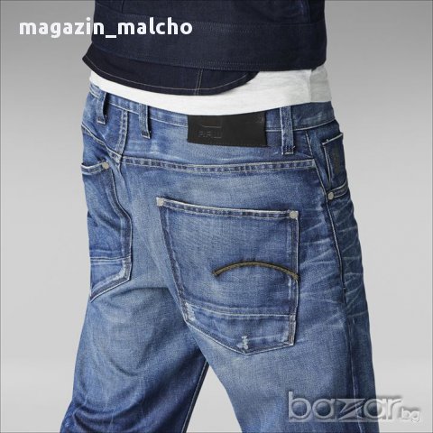 Мъжки Дънки - G-Star RAW Defend Loose; размер: W30 L32, снимка 3 - Дънки - 12528846