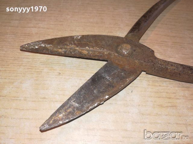 АНТИКА-стара ножица за ламарина 29см-ретро колекция, снимка 8 - Други инструменти - 20972249