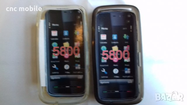 Nokia 5800 Xpressmusic калъф - силиконов гръб - case 