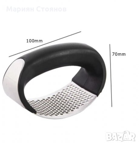 Преса за чесън от неръждаема стомана кухненски аксесоари, снимка 7 - Други - 26167924