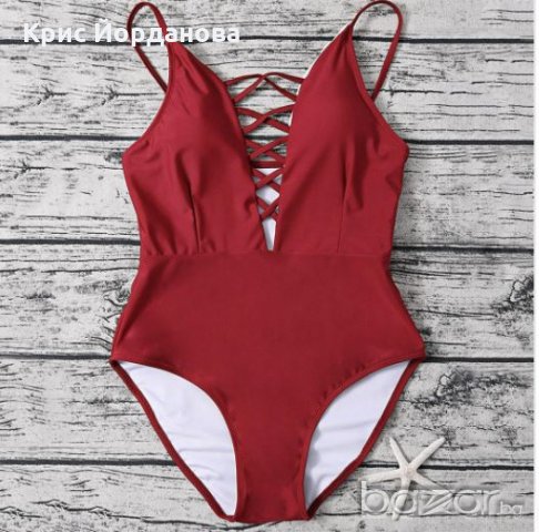 Дамски бански различни цветове, снимка 1