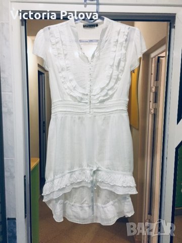 Луксозна бяла туника WATCHER,памук