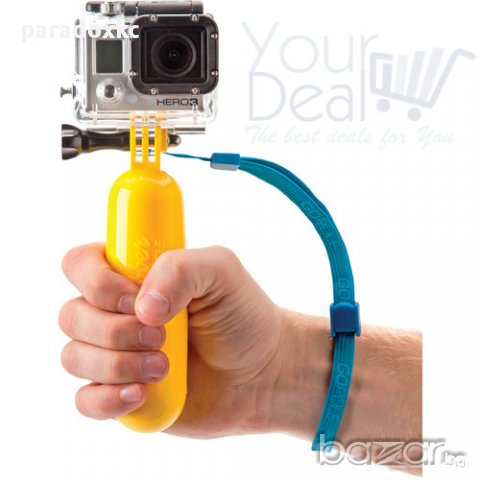 GoPro Hero непотъваща плаваща плувка дръжка Floating Hand Grip Handle, снимка 1 - Камери - 11794537