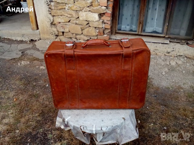 Стар куфар #2, снимка 3 - Антикварни и старинни предмети - 23119352