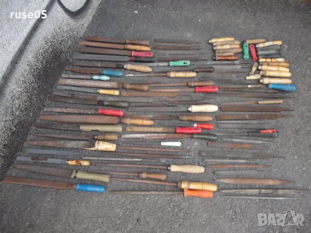 Лот от 74 бр. пили и 21 бр. дръжки за пили, снимка 6 - Други инструменти - 24879589