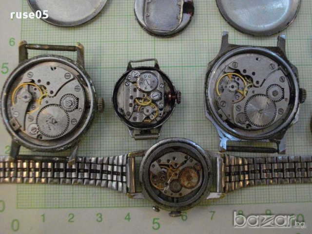 Лот от часовници за лек ремонт, снимка 5 - Други - 14598181