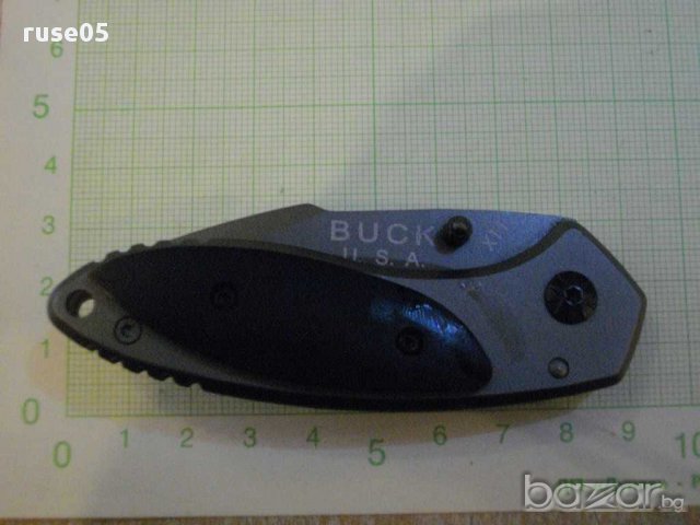 Нож сгъваем "BUCK - X11 - U.S.A.", снимка 5 - Други ценни предмети - 11794107