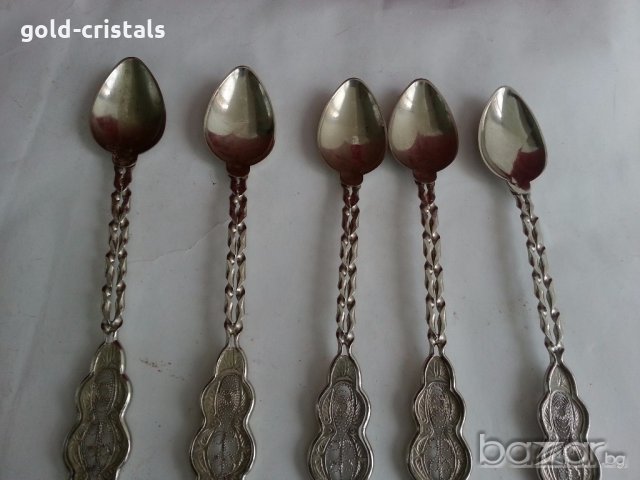  вилици и лъжици филигран, снимка 4 - Антикварни и старинни предмети - 19994504