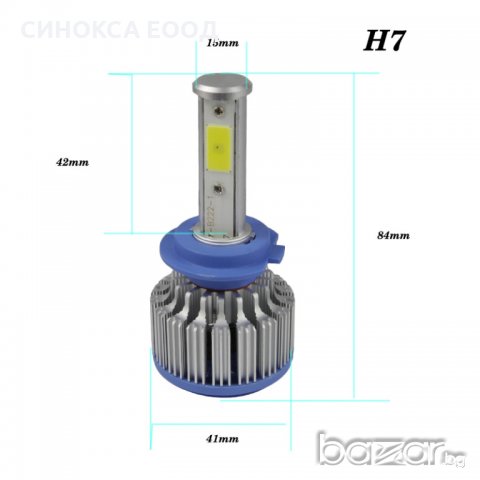LED Крушки за основни фарове!! H7 -Н1- Н4 , снимка 4 - Аксесоари и консумативи - 20784555