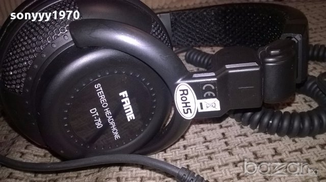 PROFESSIONAL-КУЛТОВИТЕ Fame dt-790 stereo phones-внос швеицария, снимка 4 - Слушалки и портативни колонки - 15748119