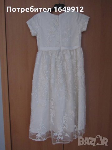 детска официална рокля, снимка 2 - Детски рокли и поли - 26115267