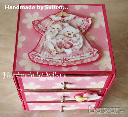 Скринче за бебешки съкровища, снимка 1 - Мебели за детската стая - 17382582