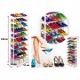 Shoe Rack Подвижен стелаж за 30 чифта обувки, снимка 5