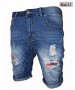 Къси мъжки дънки X011, снимка 1 - Къси панталони - 21458472