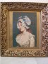 гоблен Дама с боне,картина,пано, снимка 1 - Гоблени - 17019618