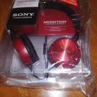 sony headphones-red-нови в кутия, снимка 5 - Слушалки и портативни колонки - 21678935