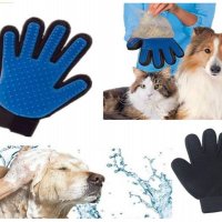 Масажираща True Touch ръкавица за обиране на косми, снимка 1 - Други стоки за животни - 22521584