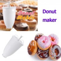 Уред за Перфектни Домашни понички донъти с Donut Maker, снимка 3 - Миксери - 23891283