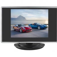 3.5 TFT Портативен Мултифункционален Цветен Монитор за Камера за Кола DVD GPS КЪМПИНГ, снимка 1 - Комплекти за видеонаблюдение - 24749695