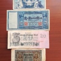 Немски банкноти, снимка 4 - Нумизматика и бонистика - 22069683
