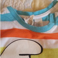 Летен гащеризон и тениска 68-74см , снимка 4 - Бебешки гащеризони - 18421491